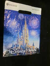 WDW Disney Parks Small Shopping Tote Bag Castle With Handles Used One Time - $6.99