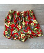 Urban Outfitters Phoebe Hawaiian Shorts Floral Red XS - £19.10 GBP