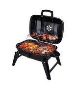 18&quot; Charcoal BBQ Grill, Portable Small Grills and Smoker Folding Tableto... - $98.00