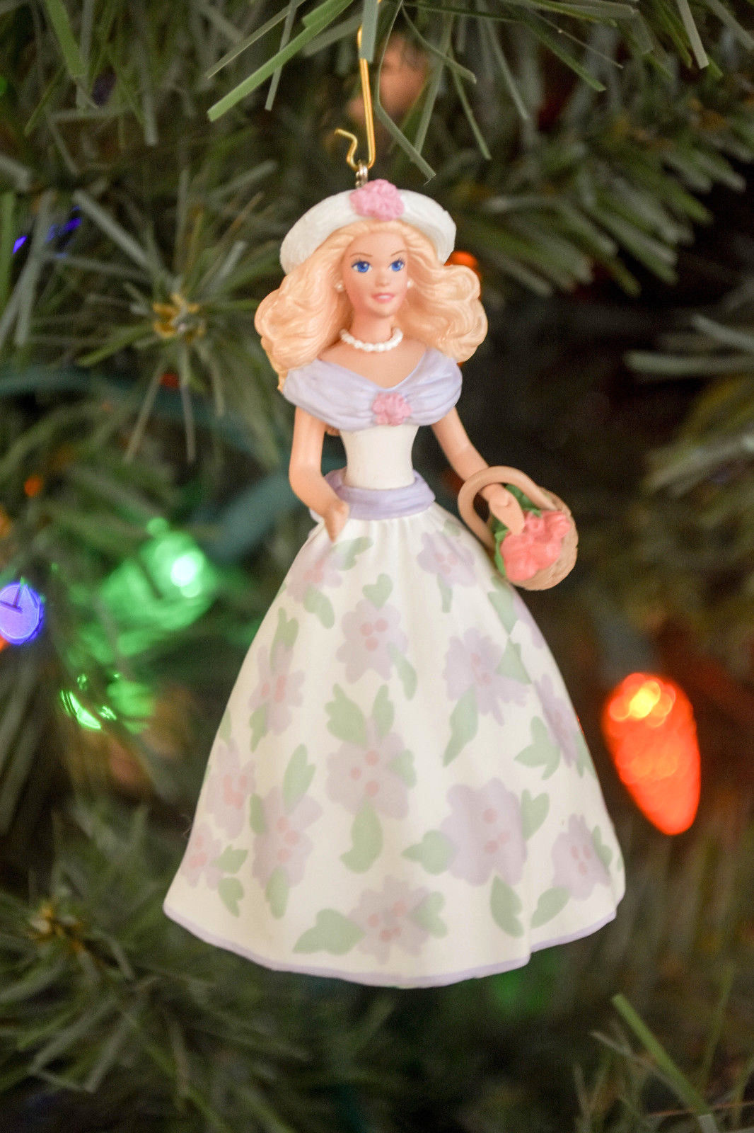 Primary image for Hallmark - Springtime Barbie - Collector Series - 1st in Series - Ornament