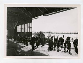 Cub Scouts Kinross AFB Michigan Photo Inside Hangar Sikorsky H 19 Helicopters  - £22.25 GBP