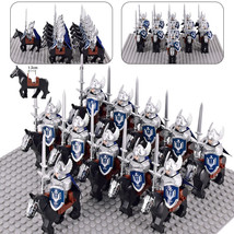 22pcs LOTR Mounted Gondor Heavy Sword Swan Knights Minifigures Toys - £26.11 GBP