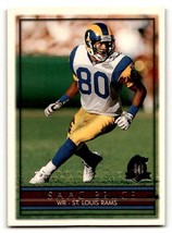 1996 Topps #140 Isaac Bruce    St. Louis Rams Football Cards NM Near Mi ID:64702 - $2.96