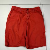 QUIKSILVER Shorts Men Size 30 Orange Skate Outdoor - $26.35 CAD