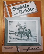 Saddle And Bridle Magazine June 1954 Ottowa&#39;s Mastermind - £15.49 GBP