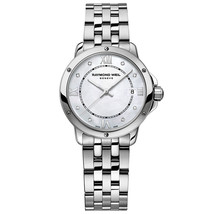 Raymond Weil Women&#39;s Tango Silver Dial Watch - 5391-ST-0095 - £480.17 GBP