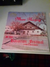 Marv Herzog At The Bavarian Festival (LP, 1966) EX/EX w Lyrics, Tested, Polka - $7.91