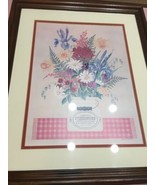 Homemade Preserves Packed In The Kitchen Flower Photo Wood Frame - £94.42 GBP