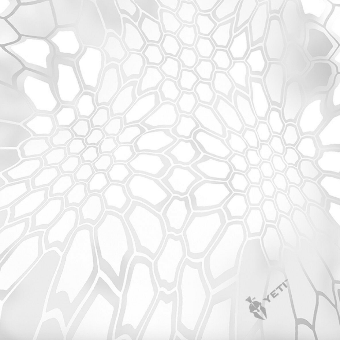 Kryptek Yeti vinyl Wrap air release MATTE Finish 12"x12" - $8.42