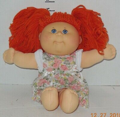 1991 Mattel Cabbage Patch Kids Plush Toy Doll CPK Xavier Roberts OAA Girl #2 - £26.26 GBP