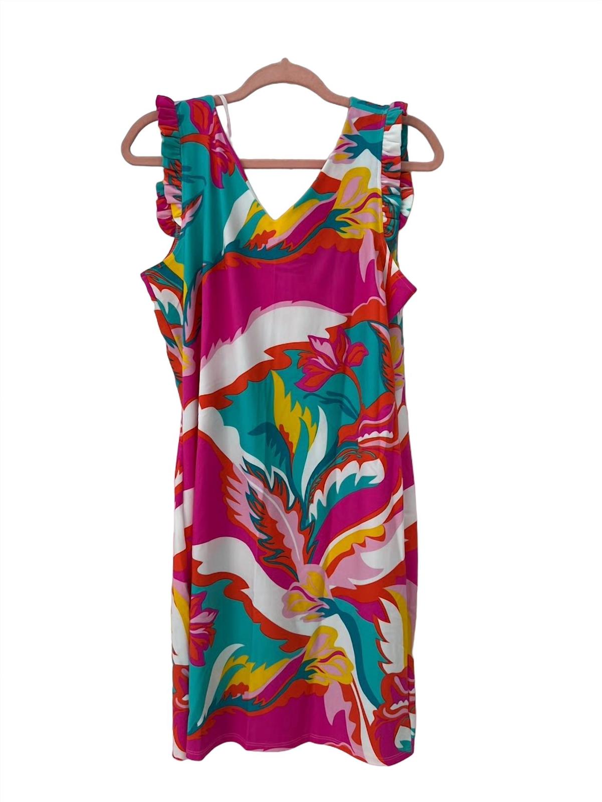 Jude Connally lulu dress in MOD FLORAL HOT PINK