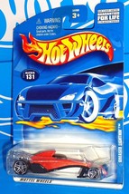 Hot Wheels 2001 Mainline #131 Greased Lightnin&#39; Pearl Orange w/ PR5s - £1.98 GBP