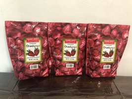 3-Packs Trader Joe&#39;s Freeze Dried Fruit Strawberries Snack NEW 08/2024 - £15.62 GBP