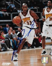 Antawn Jamison Golden State Warriors signed basketball 8x10 photo COA. - £50.33 GBP