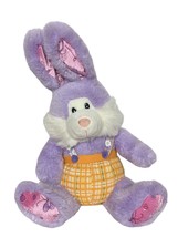T.L. Toys HK Purple Singing Talking Easter Bunny Plush Stuffed Animal 14.5&quot; - £36.35 GBP