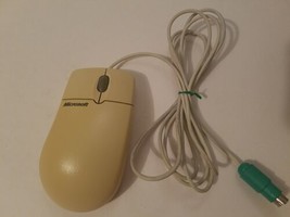 Microsoft IntelliMouse 1.3A PS/2 Compatible 3-Button Roller-ball Scroll Mouse  - £15.59 GBP