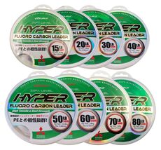 Asuka Mitsubishi Hyper FC Fluorocarbon Fishing Leader Salt Fresh Water L... - $10.83+
