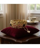 Indian Ethnic Bollywood Gold Plated Fashion Jewelry Bangles Bracelet Red... - $149.78 MXN