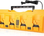 Bakipante 4-Port Li-Ion Fast Charger Dcb104 Replacement Dewalt Charger For - $77.93