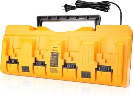 Bakipante 4-Port Li-Ion Fast Charger Dcb104 Replacement Dewalt Charger For - £61.22 GBP