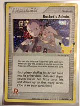 Pokemon TCG Rocket&#39;s Admin 86/109 Celebrations 25th Anniversary NM - £1.60 GBP