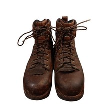 Red Wing Irish Setter 867 Brown Leather Waterproof Work Boots Mens US Sz 9 - £36.69 GBP