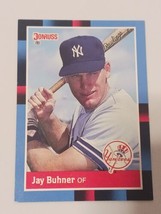 Jay Buhner New York Yankees 1988 Donruss Rookie Card #545 - $0.98