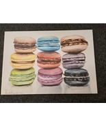 &quot;9 Macarons&quot; Watercolor on Canvas by Jenniefer Redstreake 26&quot; x 18&quot; from... - £25.15 GBP