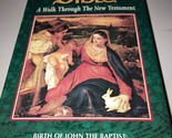 The Living Bible un Walk a Través de el Nuevo Testament VHS Nacimiento John - $10.05