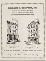 1936 Print Ad Bellows &amp; Company Dealers in Fine Wines,Whiskies New York,NY - $13.65