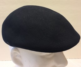 VTG Pendleton Navy Blue Wool Cabby Newsie Hat Size 20&quot; (50.8cm) Virgin G... - $39.59