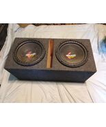 2 12 Kickers Comp Subwoofers With Huge Box - $297.00