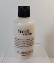 Philosophy Fresh Cream Shampoo Shower Gel Bubble Bath 6 oz Holiday Sealed - £9.77 GBP