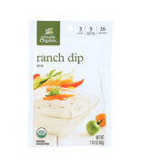 Simply Organic Ranch Dip Mix 1.5 oz, Case of 12 packets, veggie, kosher - $45.14 CAD