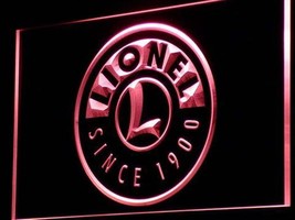 Lionel Trains Toy LED Neon Sign Hang Signs Wall Home Decor Crafts Glowing - £20.77 GBP+