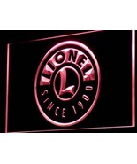 Lionel Trains Toy LED Neon Sign Hang Signs Wall Home Decor Crafts Glowing - £20.77 GBP+