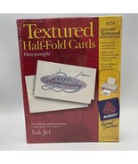 50 Ink-Jet Half Fold Printing Cards by Avery Textured Heavyweight # 6378 - $13.54 CAD