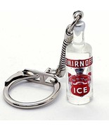 Handmade SMIRNOFF ICE VODKA BOTTLE KEYRING miniature KEYCHAIN pub DRINK ... - $11.15