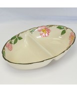 Franciscan Desert Rose Oval Divided Serving Dish 10 7/8&quot; - $10.77