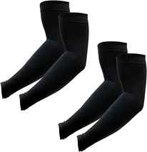 2 Pairs UV Protection Cooling Arm Sleeves for Men and Women UPF 50 Sun S... - $11.23