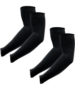 2 Pairs UV Protection Cooling Arm Sleeves for Men and Women UPF 50 Sun S... - €9,61 EUR