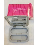 Mary Kay MK Signature Silver Color Compact Platinum Empty NIB #2502 - $10.99