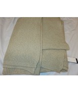 Ralph lauren Parcell Beige Chunky knit throw blanket $355 - $236.27 CAD