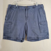 Mens LL Bean Convertible Hiking Shorts Only Size 46 Blue Cargo JKN3 - £7.56 GBP