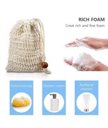 1 PCS Drawstring Exfoliating Soap Bags Foaming Net Saver Pouch for Bath ... - €8,48 EUR
