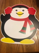 December Home Placemat Holiday Penguin  Ships N 24 - $12.75