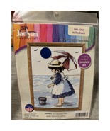 Janlynn At The Beach Counted Cross Stitch Kit 5&quot;x7&quot; 14ct - $8.60