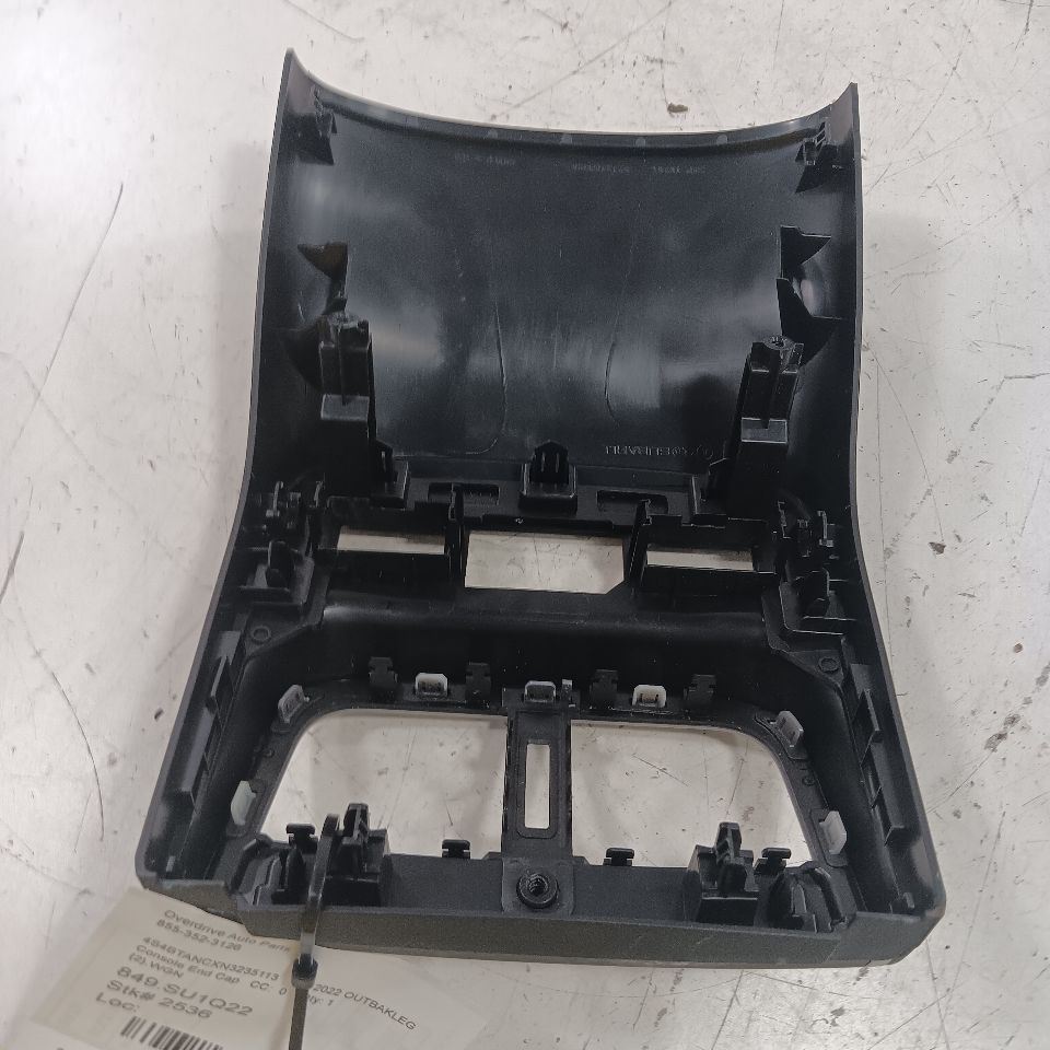 Outback Legacy Center Console Rear End Cap Trim Cover  2025 2024 2023 20... - $43.94