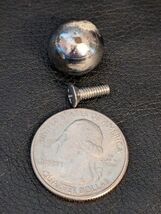 1930 Chase Chrome Table Napkin Holder Bakelite Replacement Part Ball Foo... - $11.41