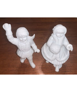 Department 56. Winter 6” Silhouette Boy And Girl Figures - $18.00